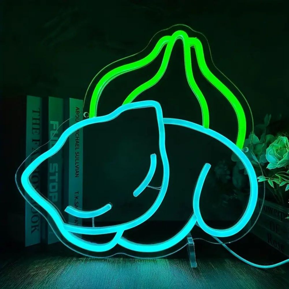 Bulbasaur Neon Sign