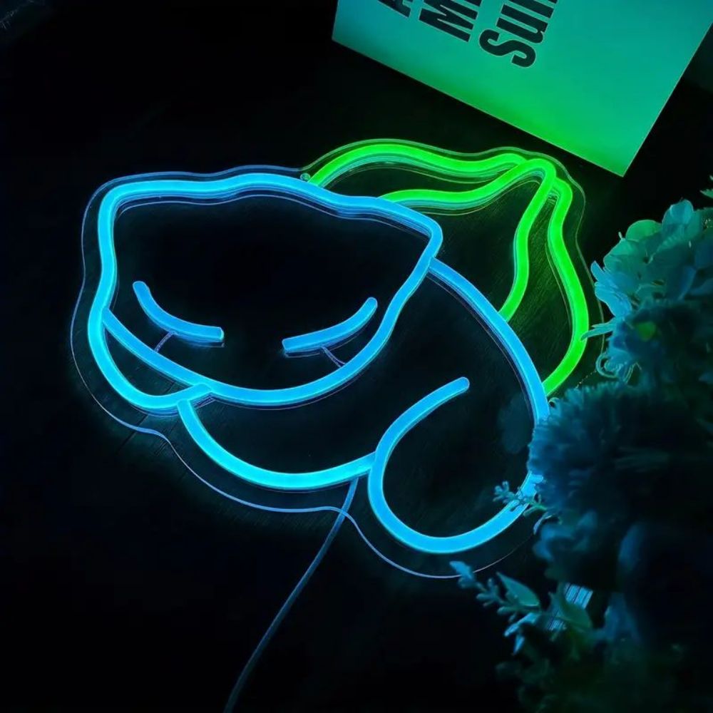 Bulbasaur Neon Sign